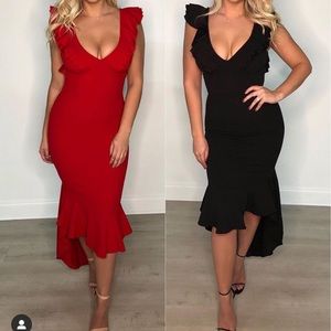 BLACK Saints + Secrets Dress